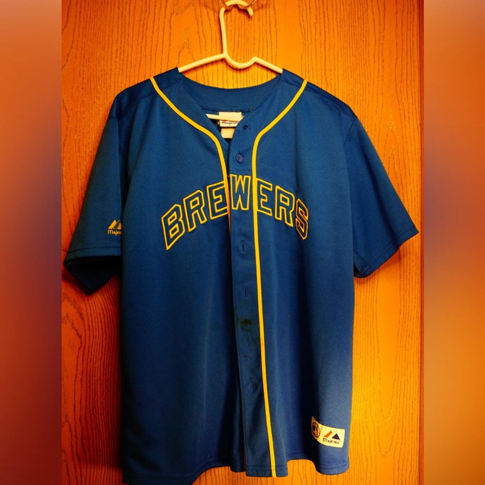 Milwaukee Brewers Jersey - Ryan Braun